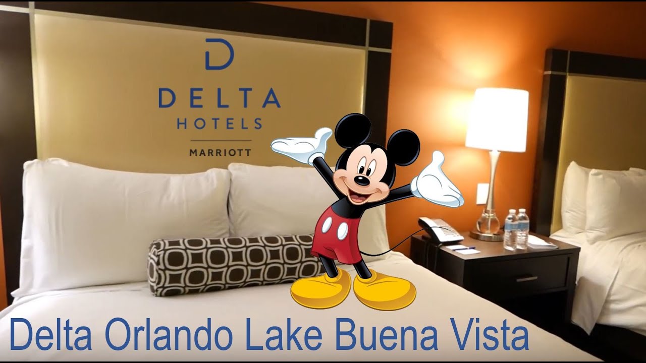 Delta Orlando Lake Buena Vista, Room Tour and Review, Two Queens, Delta