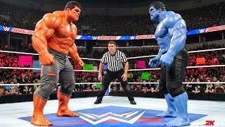 ORANGE HULK vs BLUE HULK - EPIC BATTLE