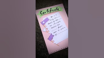 certificate page for project file ❤️ #shortstoday #projectfile #shorts