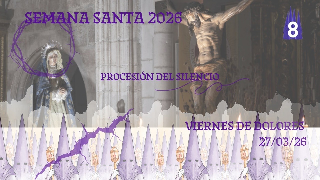 SEMANA SANTA EN BURGOS 2026 | PROCESIÓN DEL SILENCIO Y DEL CRISTO DE LA SALUD