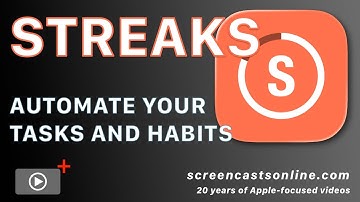 STREAKS - Leer hoe u uw TAKEN kunt AUTOMATISEREN met Apple SHORTCUTS