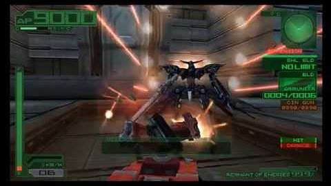 Armored Core 3 Silent Line Portable Data Retrieval and Attack Unexplored Region S-Rank No OP-I Tank