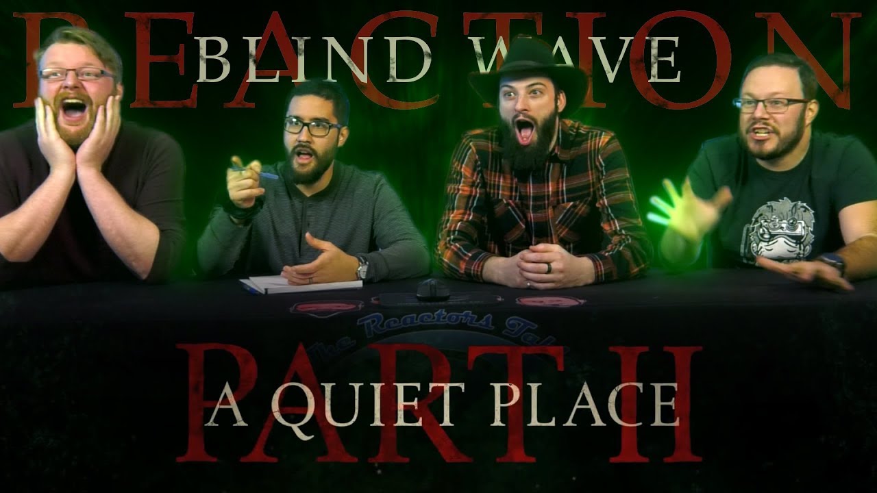 A Quiet Place Part II - Official Trailer REACTION!!