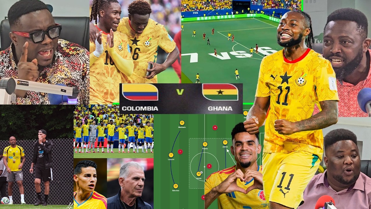 5 WAYS GHANA CAN STOP COLOMBIA.. GAME ANALYSIS OF HOW BLACKSTARS CAN MAKE..TACTICAL PROBLEMS OF..
