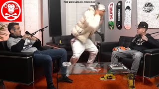 The BossMack Podcast - Fight Breaks out on NO JUMPER Almighty Suspect Beats Up KELPY