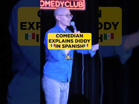 Comediante Explica Diddy en Español | Eric Schwartz | Stand Up Comedy (Crowd Work Comedy)