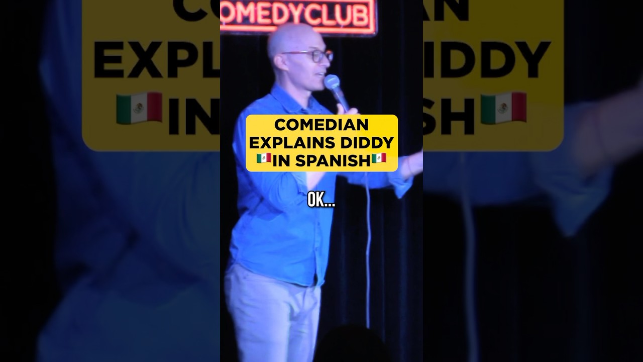 Comediante Explica Diddy en Español Eric Schwartz Stand Up Comedy