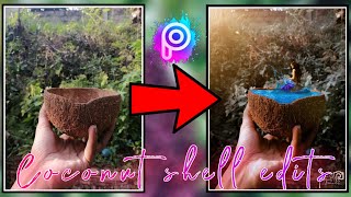 Creative photo editing tricks | Mobile photography ideas | Cocunut shell photo editing | SEZI Edits screenshot 1