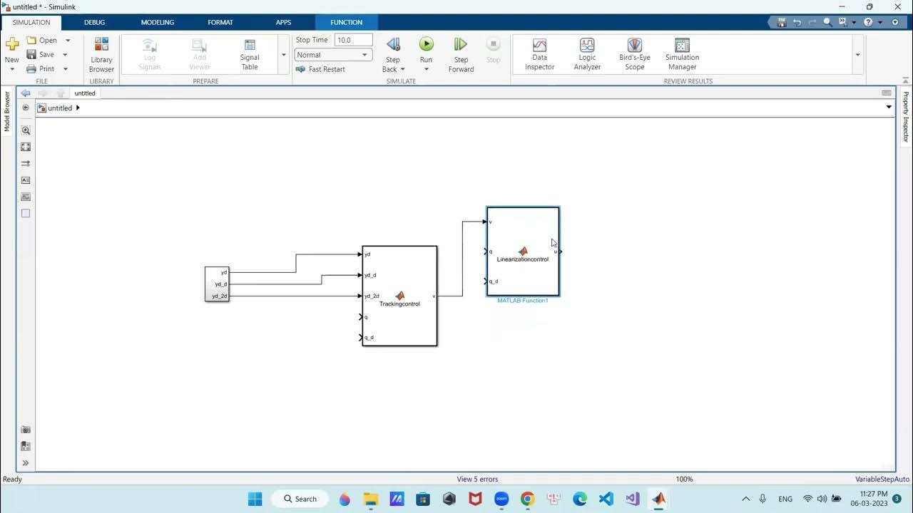 Thực hiện file mô phỏng MATLAB Simulink cho hệ thống - YouTube