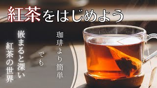紅茶初心者が使う道具紹介〜ポットなし・必要なのは4つだけ！〜[Tea vlog]ねね茶#1