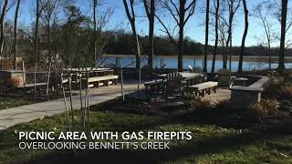 The Retreat at Bennett’s Creek - Pavilion, Dock and Waterfront