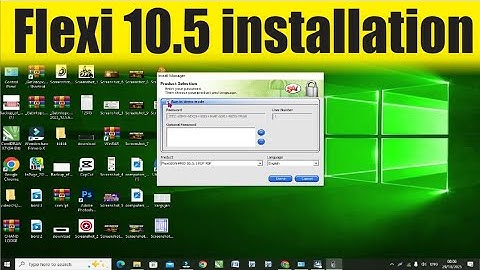 How to install Flexi 10.5