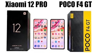 Xiaomi 12 PRO vs POCO F4 GT SPEED TEST