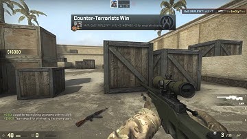 CS:GO Frag Clip #4 | AWP Jumpshot ESL 1v1 Aim