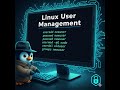 Linux : basic command user management