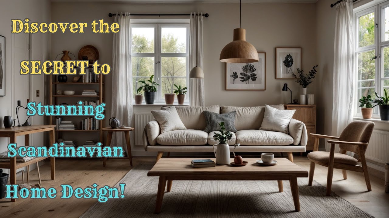 Discover the SECRET to Stunning Scandinavian Home Design! - YouTube