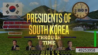 Presidents of South Korea Through Time (1948-2023)