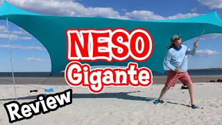 NESO Gigante Beach Tent Review (Sun Ninja & ZiggyShade Comparison Video)