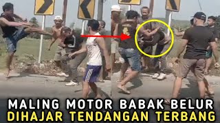 CURANMOR SIAL 2024 || Maling Motor ini Tertangkap Lalu Di Habisi Dengan Tend4ngan Terbang