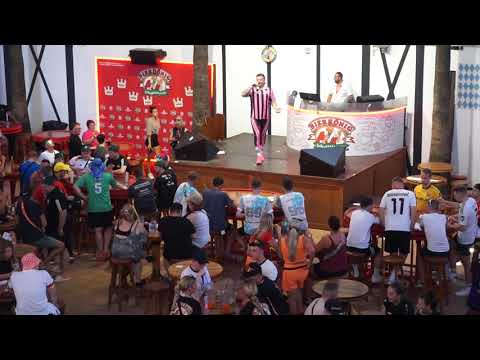 Mallorca Bierkönig 2025 Andi schiebt Anders live mit Nur vom Saufen leben, Bella Napoli, Saufi Saufi