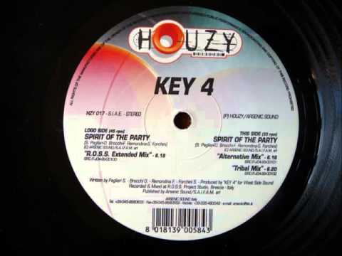 Key 4 — KEY 4 - SPIRIT OF THE PARTY (R.O.S.S. Extended Mix)