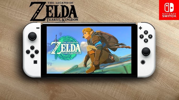 Zelda TOTK on OLED Nintendo Switch looks Amazing! - YouTube