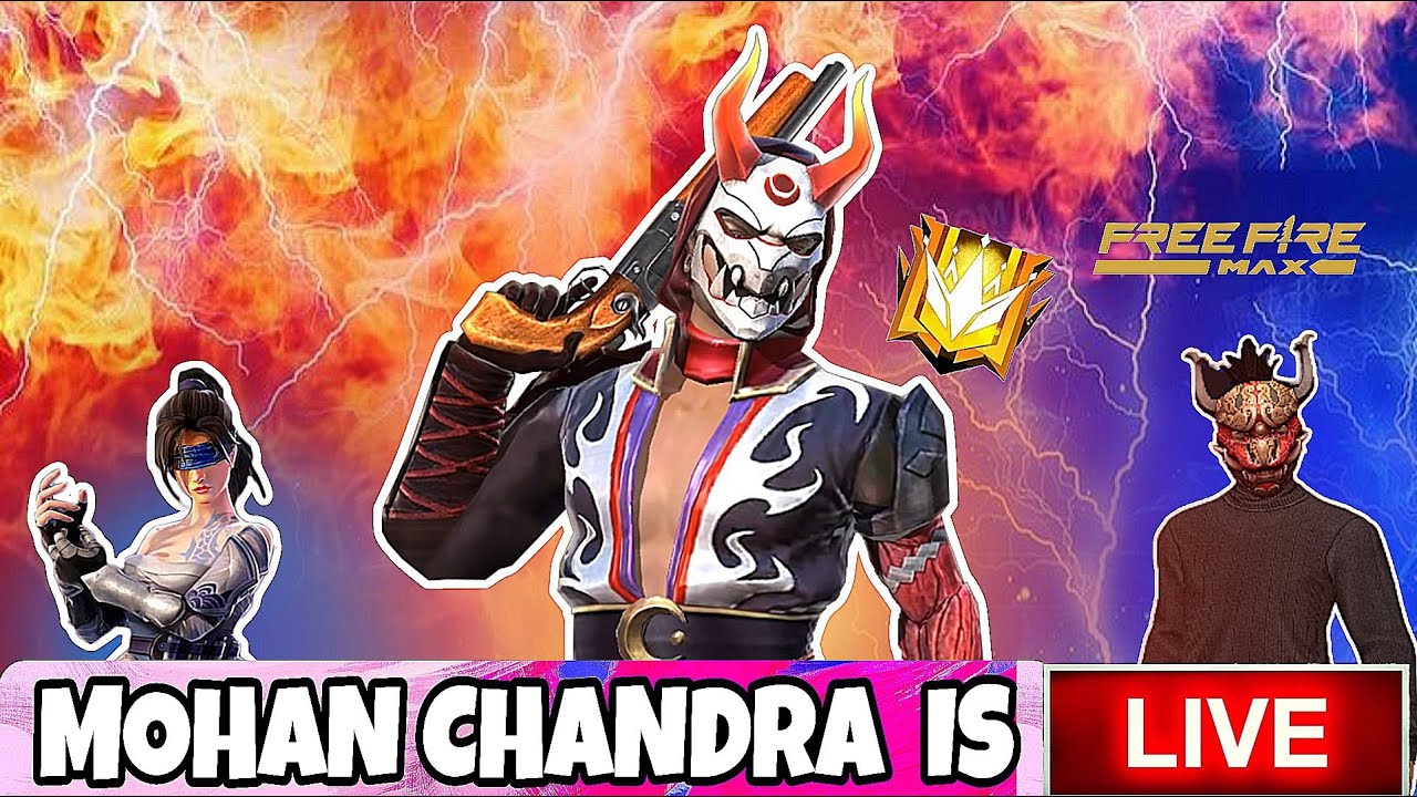 🛑Free Fire [LIVE] - Rank Push | GUILD Trails | Telugu & Hindi Live | # ...