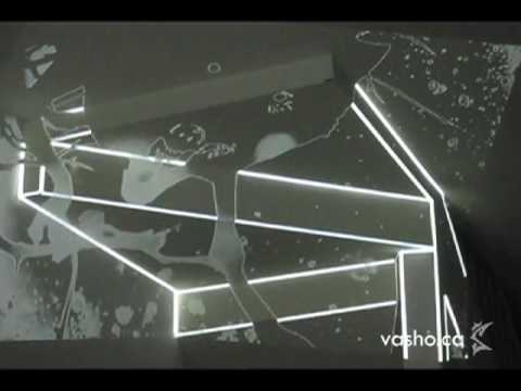 Video Projection Mapping test - YouTube