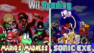 Sporting but it's Mario's Madness vs Sonic.exe