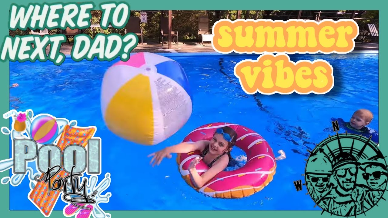 🧭Summer Fun Upstate NY Hike in the forest and pool activities YouTube
