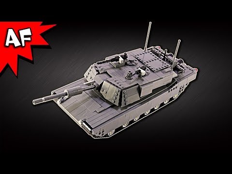 Custom Lego RC M1A2 Abrams Main Battle Tank MOC at BrickWow.com  @artifexcreation