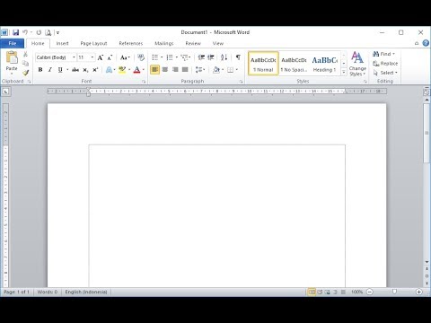 Video: Cara Membuat Perbatasan Yang Indah Di Word