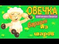 Овечка из воздушных шаров/ Balloon Lamb