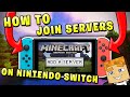 How to Join Servers on Nintendo Switch (Minecraft Bedrock ...