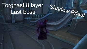 Shadow Priest in Torghast 8. Last boss World of Warcraft