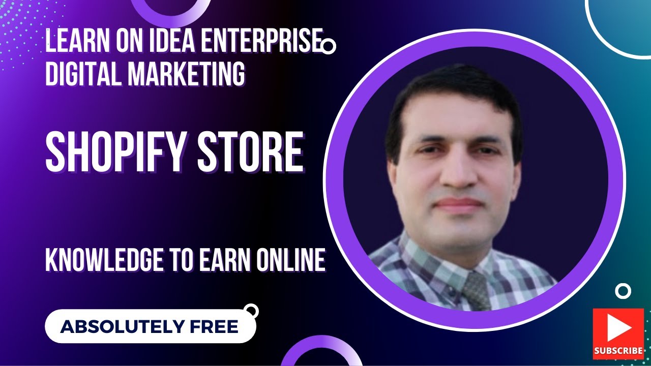 Shopify store | Shopify tutorial | Shopify Guide | Shopify Settings | Shopify Unifies your ecommerce