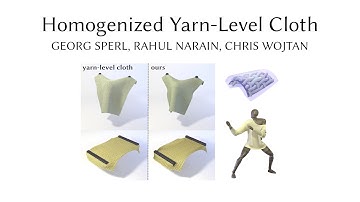 Homogenized Yarn-Level Cloth [SIGGRAPH 2020]