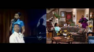 Steve And Laura Singing Saving All My Love For You | Family Matters