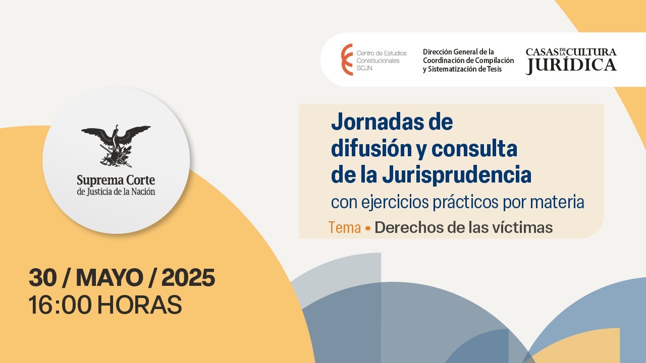 🌕 Jornadas de Difusión y Consulta de la Jurisprudencia con ejercicio prácticos por materia