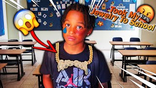 My Son Took My Jewelry To School Prank! (BAD IDEA)