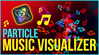 3D Particle Music Visualizer • Motion 5
