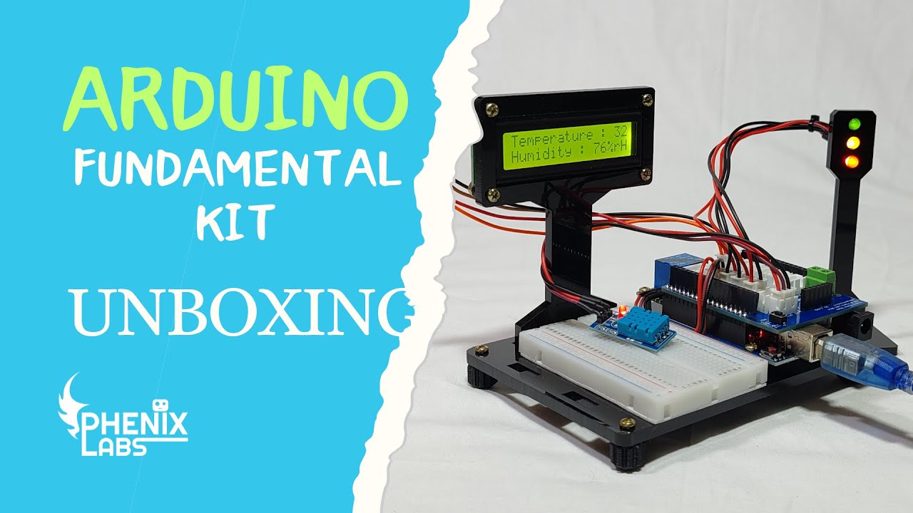 Arduino Fundamentals kit unboxing - YouTube