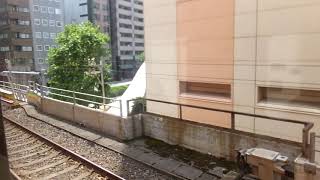 東京メトロ02系　側面展望　池袋→大手町（丸ノ内線）　19編成