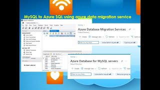 Celebrity MySQL to azure sql using azure data migration service  part 3 setup window vm Wealth