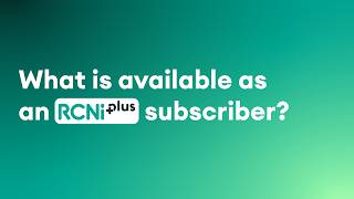 RCNi Plus: CPD, journals, Ask RCNi and revalidation support for nurses