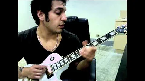 How to play 'Cliffs Of Dover' Intro by Eric Johnson Guitar Lesson