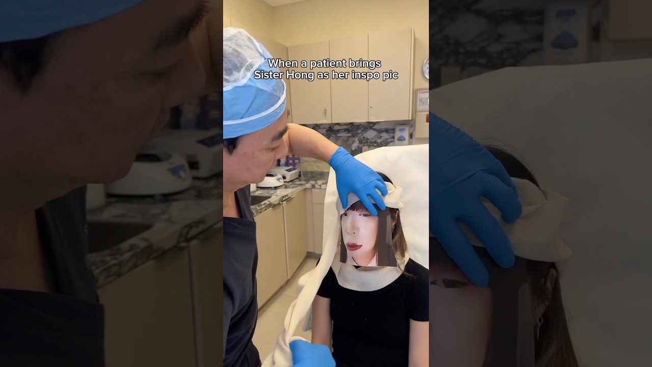 When a patient brings Sister Hong as her inspo pic for plastic surgery When a patient brings Sister Hong as her inspo pic for plastic surgery