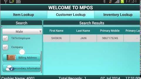mPOS Demo
