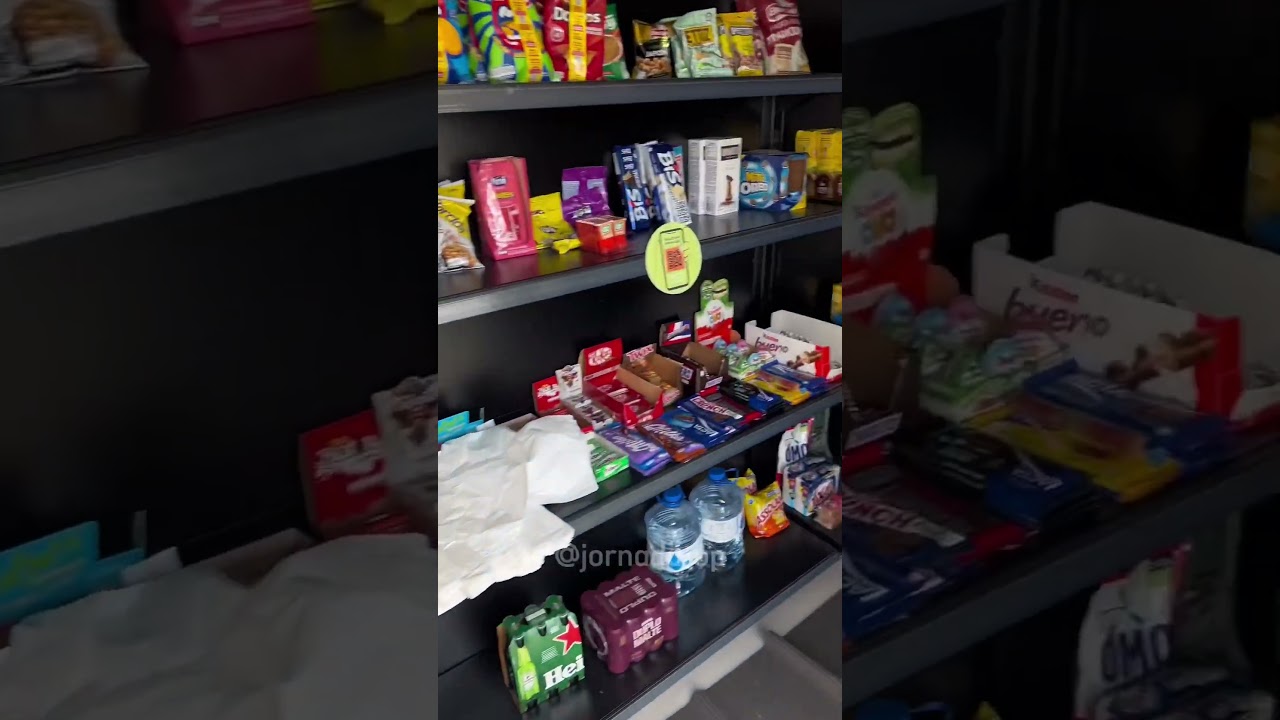 Mercado em container em condomínios fechado 24h #vocesabia #criativo #tecnologia #mercado #compras