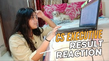 My CS Executive result reaction june 2023#csexecutive #result #reaction #icsi